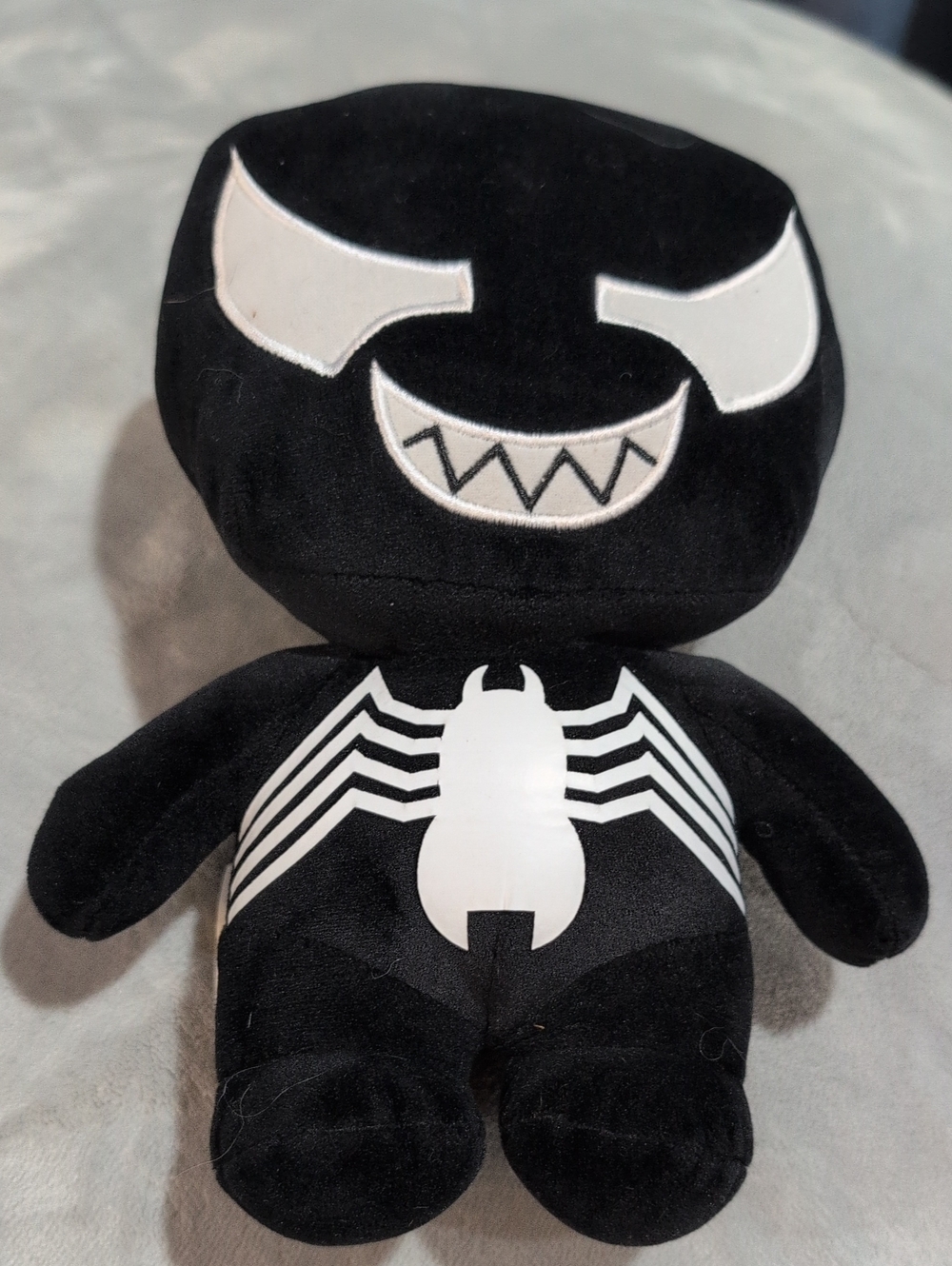 Marvel Black and White Venom Plush - Soft Character Toy